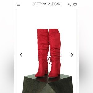 Shop Brittany Aldean •  Red Boots